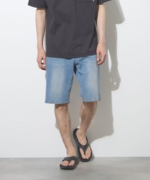 NAVY ストレッチデニムマイデニショーツ