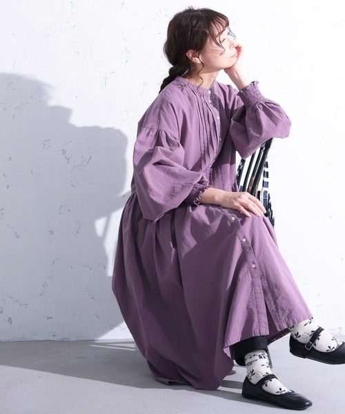 soulberry（ソウルベリー）の「ポプリのワンピース（ワンピース・レディース・ラベンダー・M/5L/4L/3L/LL/L）」の9枚目の写真
