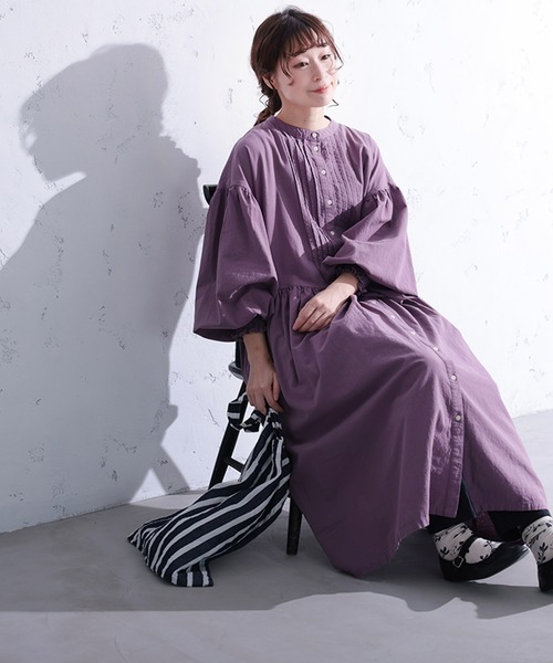 soulberry（ソウルベリー）の「ポプリのワンピース（ワンピース・レディース・ラベンダー・M/5L/4L/3L/LL/L）」の7枚目の写真