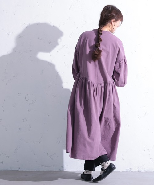 soulberry（ソウルベリー）の「ポプリのワンピース（ワンピース・レディース・ラベンダー・M/5L/4L/3L/LL/L）」の5枚目の写真