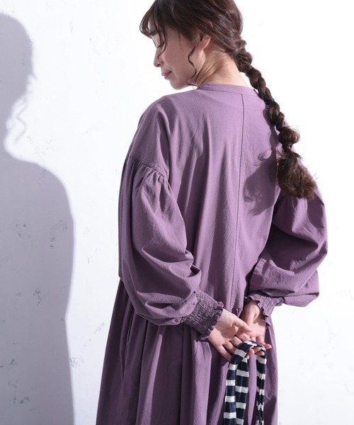 soulberry（ソウルベリー）の「ポプリのワンピース（ワンピース・レディース・ラベンダー・M/5L/4L/3L/LL/L）」の4枚目の写真