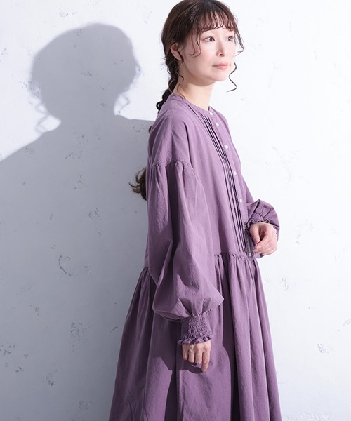 soulberry（ソウルベリー）の「ポプリのワンピース（ワンピース・レディース・ラベンダー・M/5L/4L/3L/LL/L）」の3枚目の写真