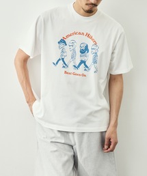【LOOSE JOINTS/ルーズジョインツ】MASATO MAEKAWA - AMERICAN HIKERS  S/S TEE