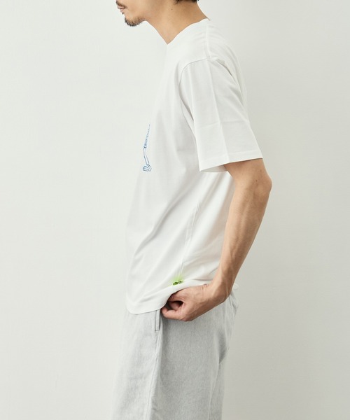 LOOSE JOINTS(ルーズジョインツ)の「【LOOSE JOINTS/ルーズジョインツ】MASATO MAEKAWA - AMERICAN HIKERS S/S TEE(Tシャツ/カットソー・メンズ・ブラック/ホワイト・L/M)」の4枚目の写真
