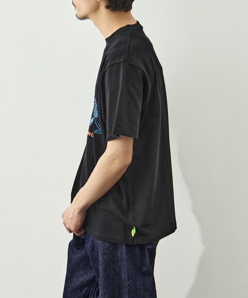 LOOSE JOINTS(ルーズジョインツ)の「【LOOSE JOINTS/ルーズジョインツ】MASATO MAEKAWA - AMERICAN HIKERS S/S TEE(Tシャツ/カットソー・メンズ・ブラック/ホワイト・L/M)」の11枚目の写真