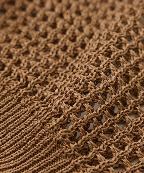 ROPE'（ロペ）の「スキッパーポロ襟ニット(5分袖)/イージーケア（ニット/セーター・レディース・ブラック/グリーン/キャメル・FREE）」の18枚目の写真
