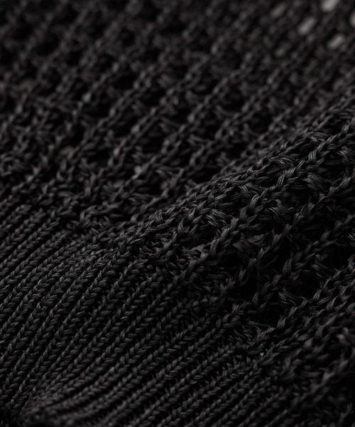 ROPE'（ロペ）の「スキッパーポロ襟ニット(5分袖)/イージーケア（ニット/セーター・レディース・ブラック/グリーン/キャメル・FREE）」の13枚目の写真