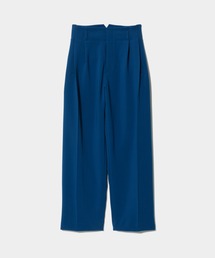 triacetate double cloth side 2tuck pants