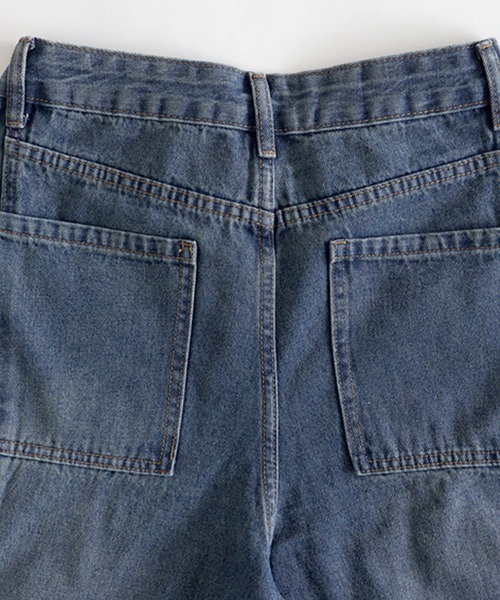 antiqua(アンティカ)の「ワイド カーデニムパンツ(デニムパンツ・レディース・ブルー系その他/ライトブルー・MEDIUM/LARGE/X-LARGE)」の15枚目の写真