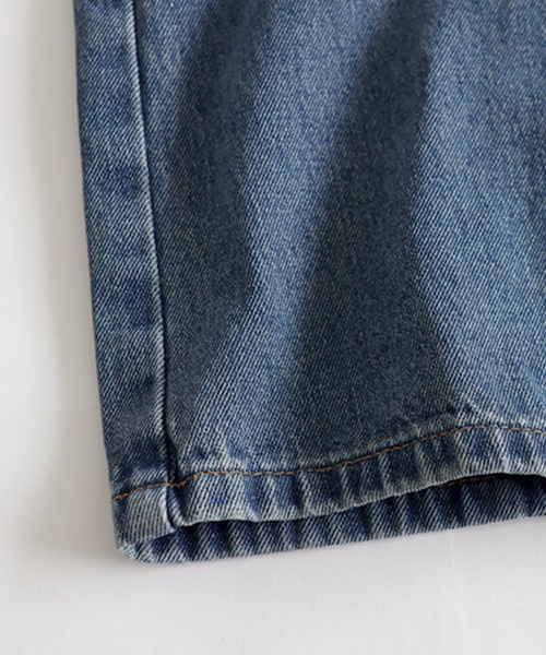 antiqua(アンティカ)の「ワイド カーデニムパンツ(デニムパンツ・レディース・ブルー系その他/ライトブルー・MEDIUM/LARGE/X-LARGE)」の16枚目の写真