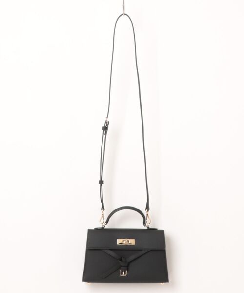 CHARLES & KEITH(チャールズ & キース)の「Tricha トリチャ ノッテッドベルト トップハンドルバッグ(ハンドバッグ・レディース・ブラック/ピンク/ベージュ系その他6・S)」の21枚目の写真