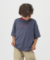 GLOBAL WORK | RICH COOL配色T半袖/824685(Tシャツ/カットソー)