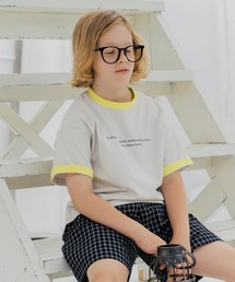 GLOBAL WORK | RICH COOL配色T半袖/824685(Tシャツ/カットソー)