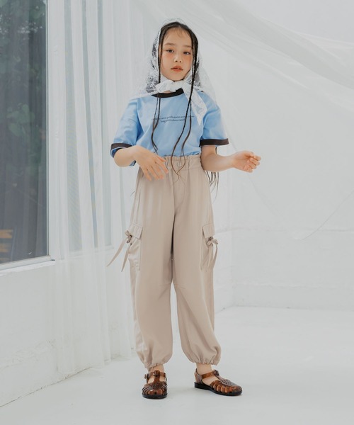 GLOBAL WORK(グローバルワーク)の「RICH COOL配色T半袖/824685(Tシャツ/カットソー・キッズ・ネイビー/ライトグレー/サックスブルー・130cm/160cm/150cm/140cm)」の19枚目の写真