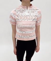 EDIT. FOR LULU | 【YUHAN WANG/ユハン ワン】sport lace cycling top(Tシャツ/カットソー)
