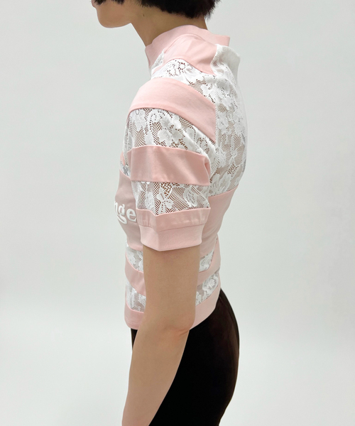 EDIT. FOR LULU（エディットフォールル）の「【YUHAN WANG/ユハン ワン】sport lace cycling top（Tシャツ/カットソー・レディース・ピンク・FREE）」の18枚目の写真