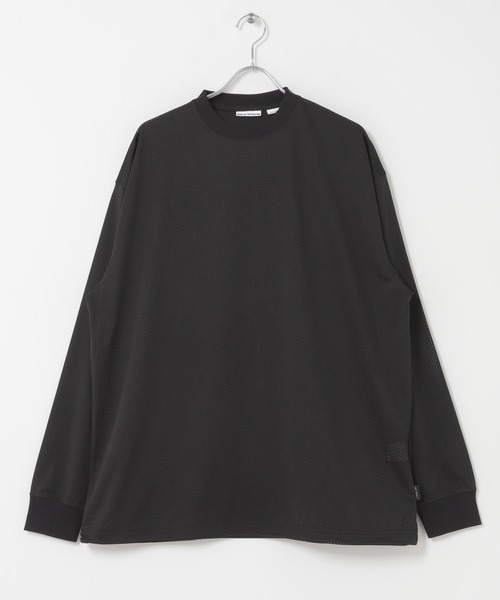 BURLAP OUTFITTER（バーラップアウトフィッター）の「『別注』BURLAP OUTFITTER×LAKE SEEKERS　REFLECTIVE MESH L/S（Tシャツ/カットソー・メンズ・チャコールグレー/ホワイト/ブラック・MEDIUM/LARGE/X-LARGE）」の6枚目の写真