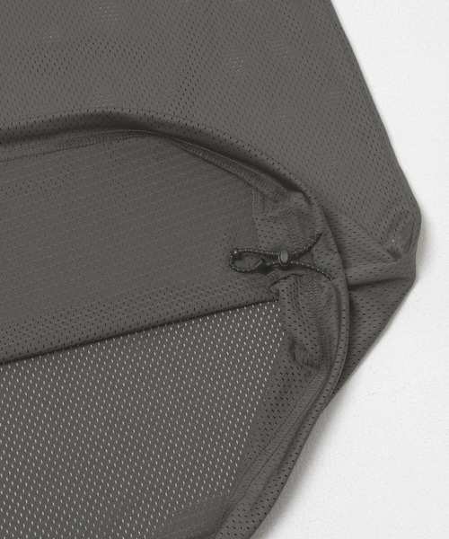 BURLAP OUTFITTER（バーラップアウトフィッター）の「『別注』BURLAP OUTFITTER×LAKE SEEKERS　REFLECTIVE MESH L/S（Tシャツ/カットソー・メンズ・チャコールグレー/ホワイト/ブラック・MEDIUM/LARGE/X-LARGE）」の11枚目の写真