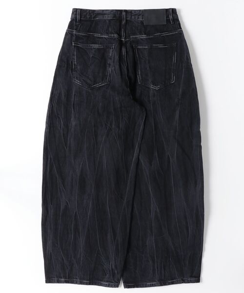 ARULE(アルール)の「『ARULE/アルール』ステッチ加工 デニムパンツ【GC】(デニムパンツ・メンズ・ブラック・L/M)」の4枚目の写真