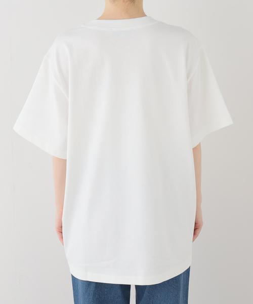 EDIT. FOR LULU(エディットフォールル)の「【ESTHE/エステ】Poolside Print Cotton T Shirt(Tシャツ/カットソー・レディース・ホワイト・FREE)」の8枚目の写真