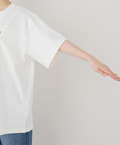 EDIT. FOR LULU(エディットフォールル)の「【ESTHE/エステ】Poolside Print Cotton T Shirt(Tシャツ/カットソー・レディース・ホワイト・FREE)」の9枚目の写真