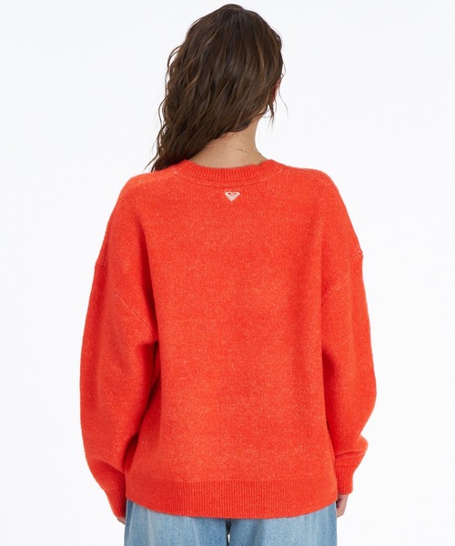 ROXY(ロキシー)の「【ムラサキスポーツ限定】ROXY/ロキシー ジャガードニット RSR264628M(ニット/セーター・レディース・グリーン/ピンク・M/L)」の8枚目の写真