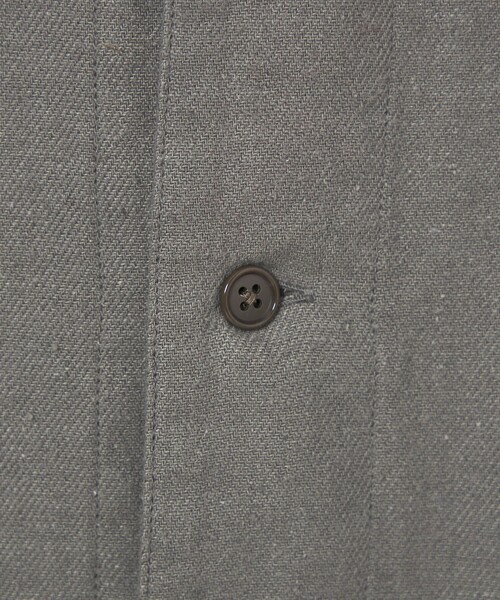 Steven Alan(スティーブンアラン)の「<Steven Alan> シルクネップ オープンカラー カバーオール シャツ(カバーオール・メンズ・グレー/ブラック・M/S/XL/L)」の10枚目の写真