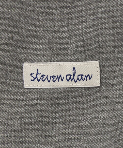 Steven Alan(スティーブンアラン)の「<Steven Alan> シルクネップ オープンカラー カバーオール シャツ(カバーオール・メンズ・グレー/ブラック・M/S/XL/L)」の11枚目の写真