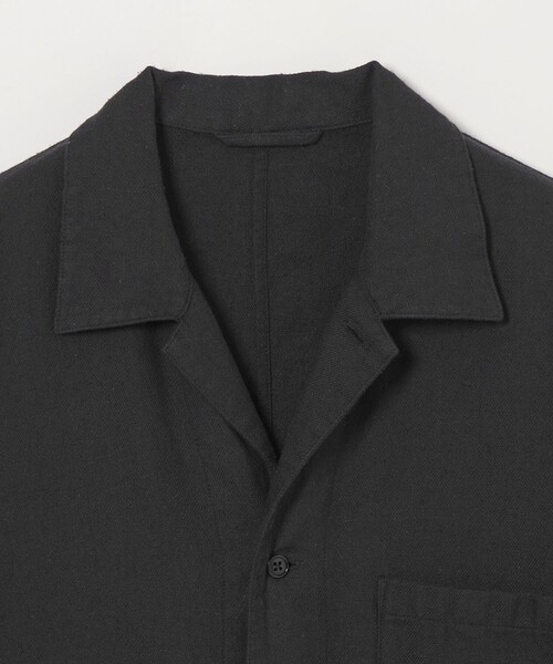 Steven Alan(スティーブンアラン)の「<Steven Alan> シルクネップ オープンカラー カバーオール シャツ(カバーオール・メンズ・グレー/ブラック・M/S/XL/L)」の12枚目の写真