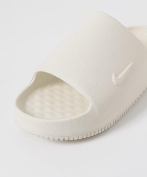 NIKE(ナイキ)の「NIKE カーム スライド 2.0(サンダル・メンズ・オフホワイト/ブルー・27/29/26/28)」の4枚目の写真