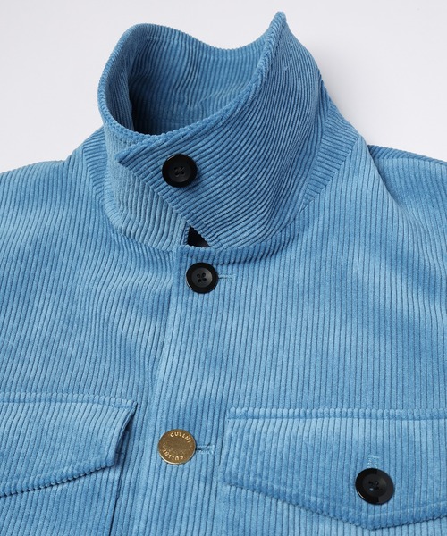 CULLNI(クルニ)の「Wide Wale Corduroy Minimal Jacket(ブルゾン・メンズ・ブラウン/ブルー/ブラック・2/1)」の9枚目の写真