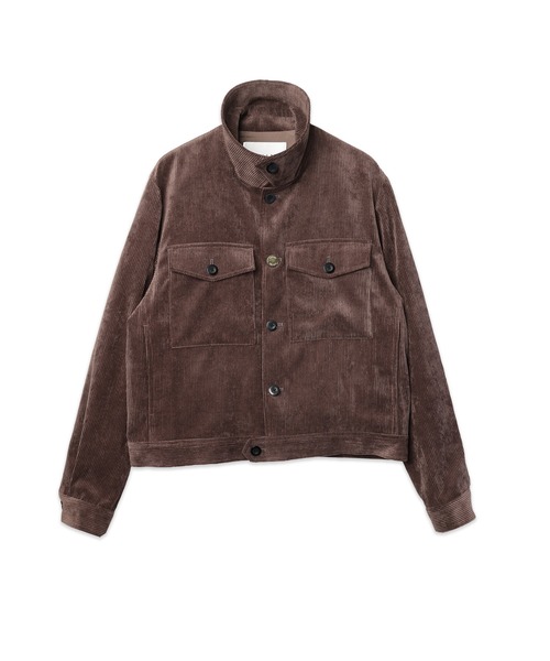 CULLNI(クルニ)の「Wide Wale Corduroy Minimal Jacket(ブルゾン・メンズ・ブラウン/ブルー/ブラック・2/1)」の15枚目の写真