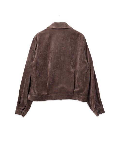 CULLNI(クルニ)の「Wide Wale Corduroy Minimal Jacket(ブルゾン・メンズ・ブラウン/ブルー/ブラック・2/1)」の16枚目の写真