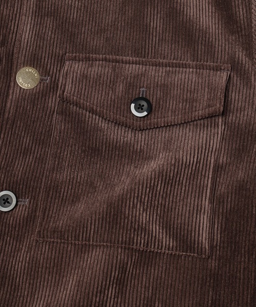 CULLNI(クルニ)の「Wide Wale Corduroy Minimal Jacket(ブルゾン・メンズ・ブラウン/ブルー/ブラック・2/1)」の20枚目の写真