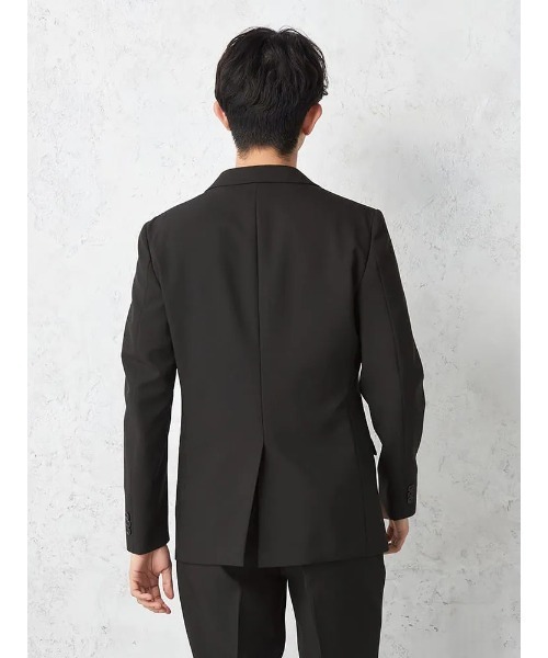 HARUYAMA(ハルヤマ)の「【WEB限定】 【セットアップ対応】 ジャケット 2つボタン ストレッチ 通年 ウォッシャブル【TOKYO RUN】(テーラードジャケット・メンズ・ブラック・M/S/AB(M)/AB(L)/LL-AB/LL/L)」の4枚目の写真