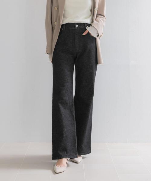 URBAN RESEARCH ROSSO WOMEN(アーバンリサーチ ロッソ)の「PERFECT FLARE DENIM(デニムパンツ・レディース・ブラック・38/36/TALL)」の15枚目の写真