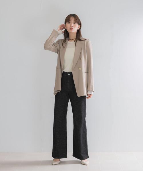 URBAN RESEARCH ROSSO WOMEN(アーバンリサーチ ロッソ)の「PERFECT FLARE DENIM(デニムパンツ・レディース・ブラック・38/36/TALL)」の13枚目の写真