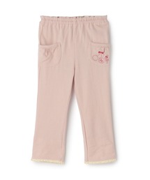 KP（ケーピー）の「デニム風ニットツイル 裾折り返し ロングパンツ（その他パンツ）」