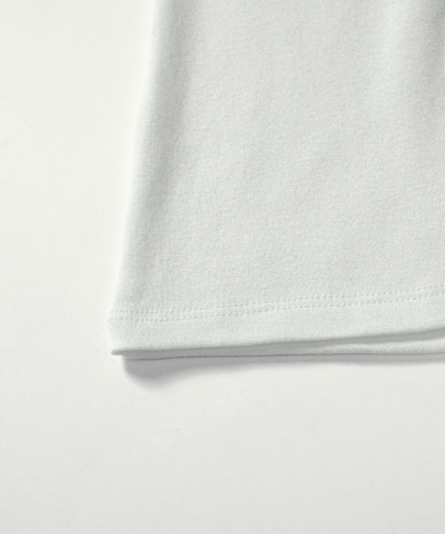 ASON(アズオン)の「EVER BUTTON TEE / WHITE(Tシャツ/カットソー・レディース・その他・FREE)」の10枚目の写真