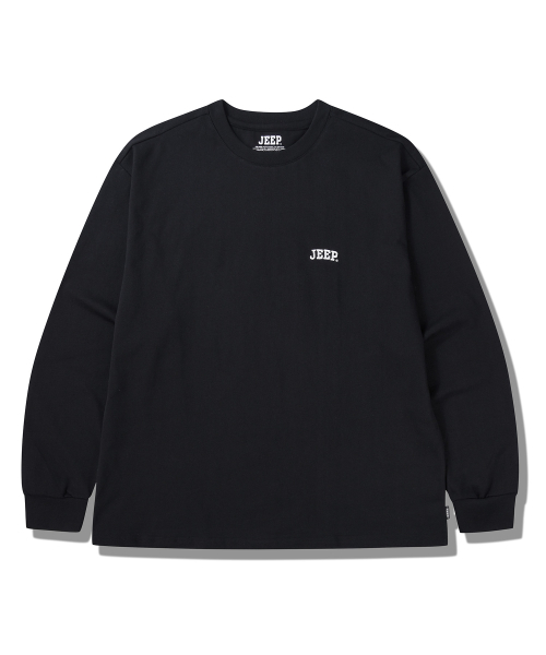 JEEP（ジープ）の「[2PACK] 16番手シングルベーシックビッグロゴロングスリーブTシャツ (JQ5TSU754BK)（Tシャツ/カットソー・レディース・ホワイト×ブラック/ブラック/ホワイト・LARGE/MEDIUM/SMALL/X-LARGE/2XL）」の7枚目の写真