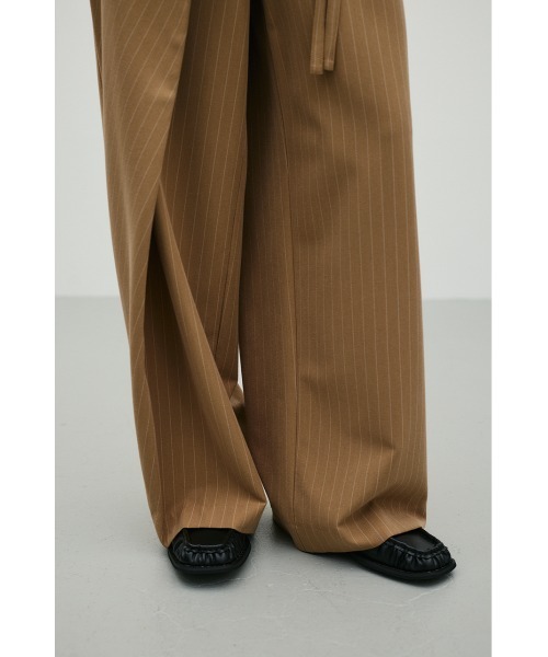 STYLEMIXER(スタイルミキサー)の「ベルト付きストライプラップパンツ(その他パンツ・レディース・ベージュ系その他/グレー系その他・SMALL/MEDIUM)」の22枚目の写真