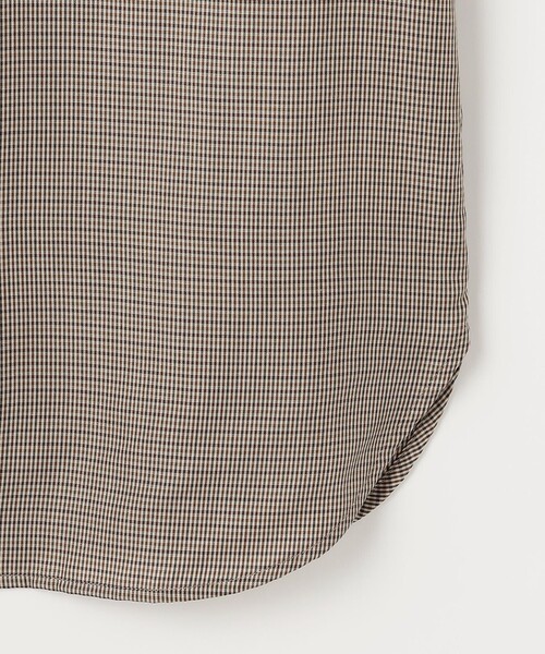 J.PRESS（ジェイプレス）の「【WEB限定カラーあり】セルローストラディショナルチェック シャツブラウス（シャツ/ブラウス・レディース・ホワイト系3/カーキ系3/ベージュ系3・T13/T15）」の14枚目の写真