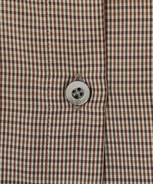 J.PRESS（ジェイプレス）の「【WEB限定カラーあり】セルローストラディショナルチェック シャツブラウス（シャツ/ブラウス・レディース・ホワイト系3/カーキ系3/ベージュ系3・T13/T15）」の19枚目の写真