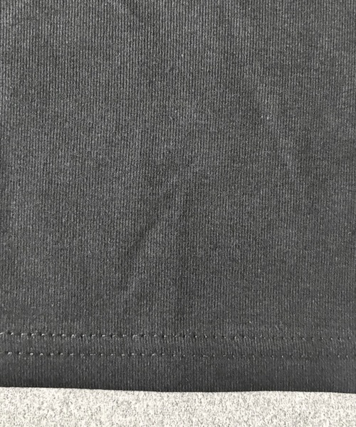 SHEPP(シープ)の「ダメージスタープリント コンパクトロゴTシャツ 半袖T(Tシャツ/カットソー・レディース・ネイビー/ブラック・L/M)」の9枚目の写真