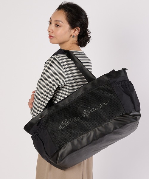 Eddie Bauer(エディーバウアー)の「MOM トートバッグ(トートバッグ・レディース・ブラック/ベージュ/オレンジ・F)」の1枚目の写真
