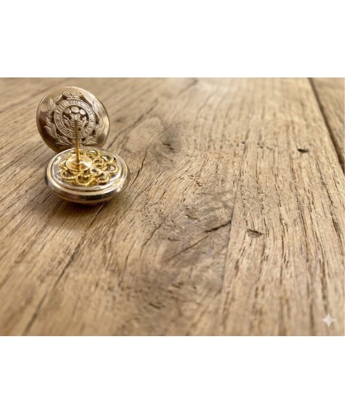 tone（トーン）の「【Flower】【アレルギー対応】ヴィンテージボタンピアス(MA)（ピアス（両耳用）・レディース・A・FREE）」の4枚目の写真