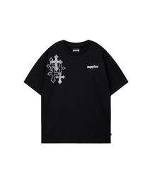 SUPPLIER（サプライヤー）の「Tシャツ｜Multiple Cross Rhinestone Tee｜SUPPLIER（Tシャツ/カットソー）」