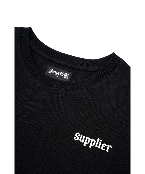 SUPPLIER(サプライヤー)の「Tシャツ|Multiple Cross Rhinestone Tee|SUPPLIER(Tシャツ/カットソー・メンズ・ブラック/ホワイト・SMALL/MEDIUM/LARGE/X-LARGE)」の4枚目の写真