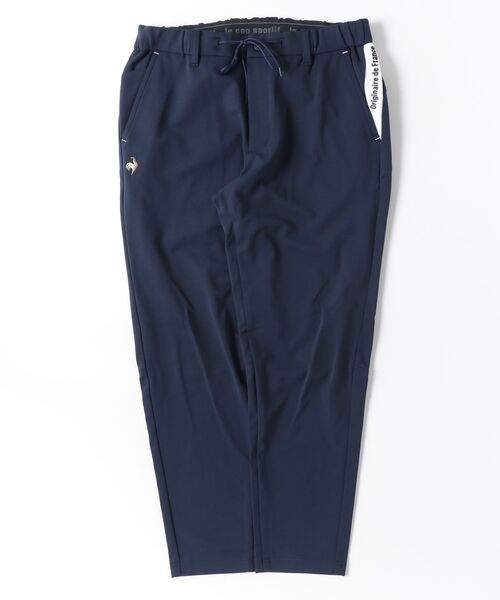 le coq sportif GOLF（ルコックスポルティフゴルフ）の「ルコックゴルフ　全方向ストレッチジョガーニットパンツ（その他パンツ・メンズ・ネイビー/ホワイト/ベージュ・XL/L/M/XXL）」の3枚目の写真