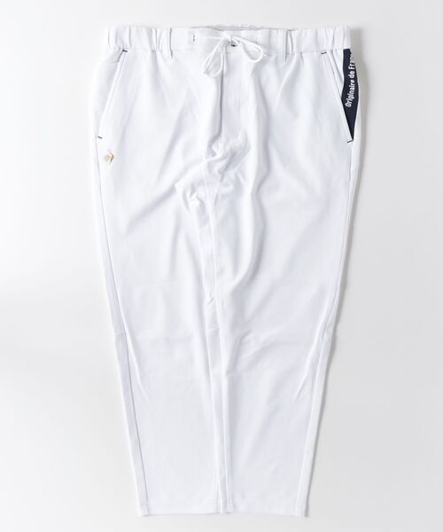 le coq sportif GOLF（ルコックスポルティフゴルフ）の「ルコックゴルフ　全方向ストレッチジョガーニットパンツ（その他パンツ・メンズ・ネイビー/ホワイト/ベージュ・XL/L/M/XXL）」の2枚目の写真